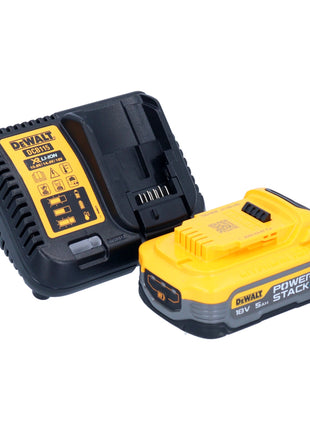 Meuleuse d'angle sur batterie DeWalt DCG 416 VS H1 18 V 125 mm sans balais + 1 batterie PowerStack 5,0 Ah + chargeur