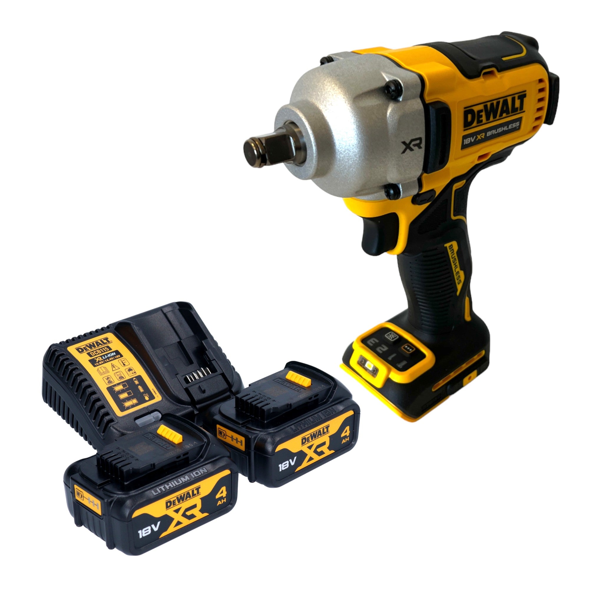 DeWalt DCF 891 D2 Akku Schlagschrauber 18 V 1084 Nm 1 2 Brushless 2x Akku 4 0 Ah Ladegeraet 0 - toolbrothers