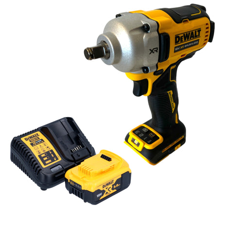 Akumulatorowy klucz udarowy DeWalt DCF 891 P1 18 V 1084 Nm 1/2" bezszczotkowy + 1x akumulator 5,0 Ah + ładowarka