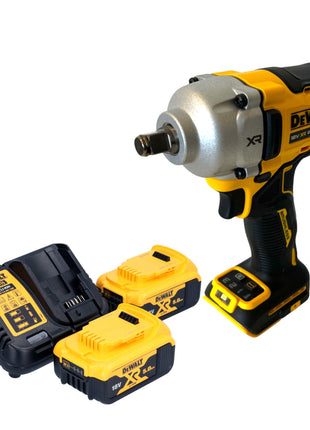 DeWalt DCF 891 P2 Akku Schlagschrauber 18 V 1084 Nm 1/2" Brushless + 2x Akku 5,0 Ah + Ladegerät