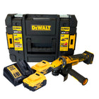 Meuleuse d'angle sur batterie DeWalt DCG 409 P2T 18 V 125 mm sans balais + 2x batteries 5,0 Ah + chargeur + TSTAK