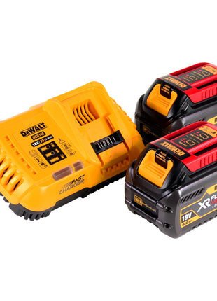 Meuleuse d'angle sur batterie DeWalt DCG 460 T2 54 V 230 mm + 2x batteries 6,0 Ah + chargeur