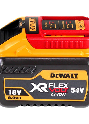 Meuleuse d'angle sur batterie DeWalt DCG 460 N 54 V 230 mm + 1x batterie 9,0 Ah - sans chargeur