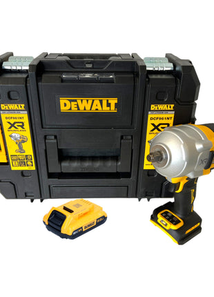 DeWalt DCF 961 NT Akku Schlagschrauber 18 V 1632 Nm 1/2" Brushless + 1x Akku 2,0 Ah + TSTAK - ohne Ladegerät