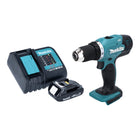 Makita DDF 453 SYX5 Akku Bohrschrauber 18 V 42 Nm + 1x Akku 1,5 Ah + Ladegerät