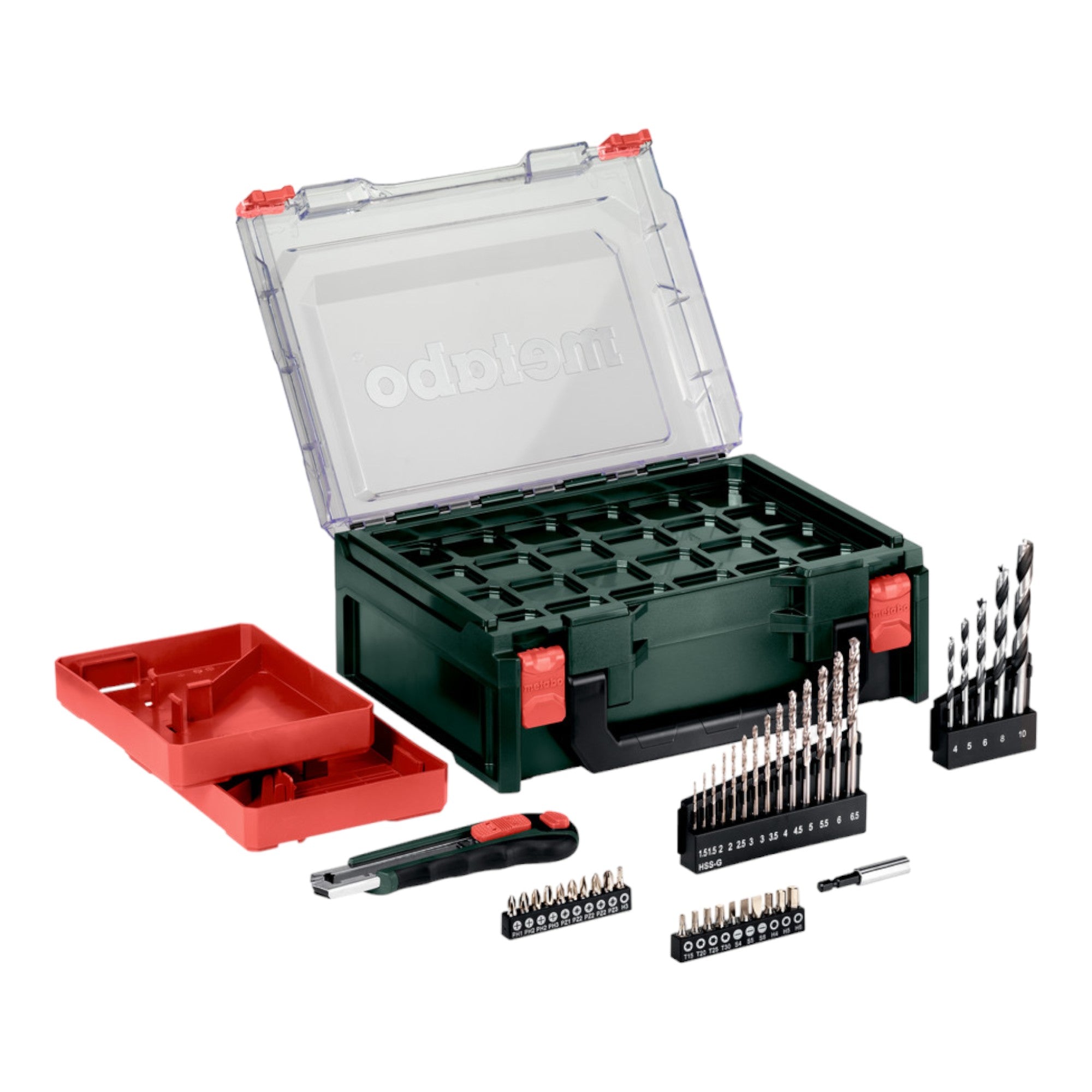 Metabo Powermaxx BS Basic Set Akku Bohrschrauber 12 V 34 Nm 600080710 2x Akku 2 0 Ah Ladegeraet 41 tlg Zubehoer Set Koffer 2 - toolbrothers