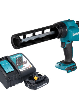 Makita DCG 180 RA1 Akku Kartuschenpistole 18 V + 1x Akku 2,0 Ah + Ladegerät