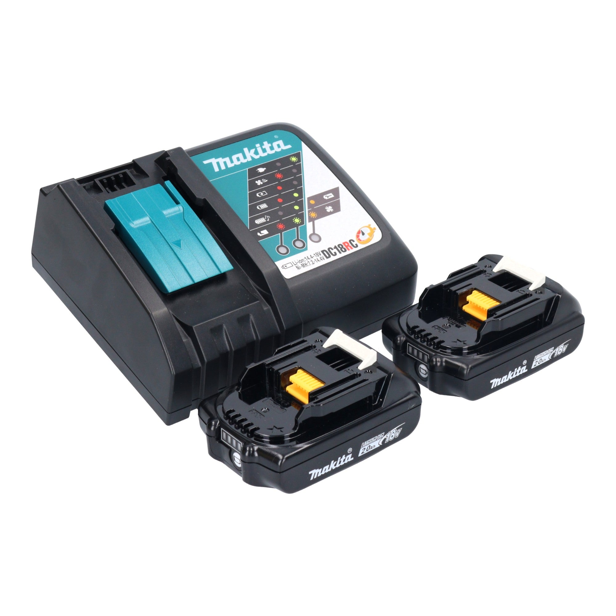 Makita DCG 180 RA Akku Kartuschenpistole 18 V 2x Akku 2 0 Ah Ladegeraet 2 - toolbrothers