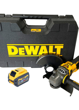 Amoladora angular a batería DeWalt DCG 460 NK 54 V FlexVolt 230 mm sin escobillas + 1x batería 6,0 Ah + maletín - sin cargador