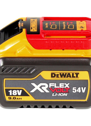 Meuleuse d'angle sur batterie DeWalt DCG 460 NK 54 V FlexVolt 230 mm sans balais + 1x batterie 9,0 Ah + coffret - sans chargeur