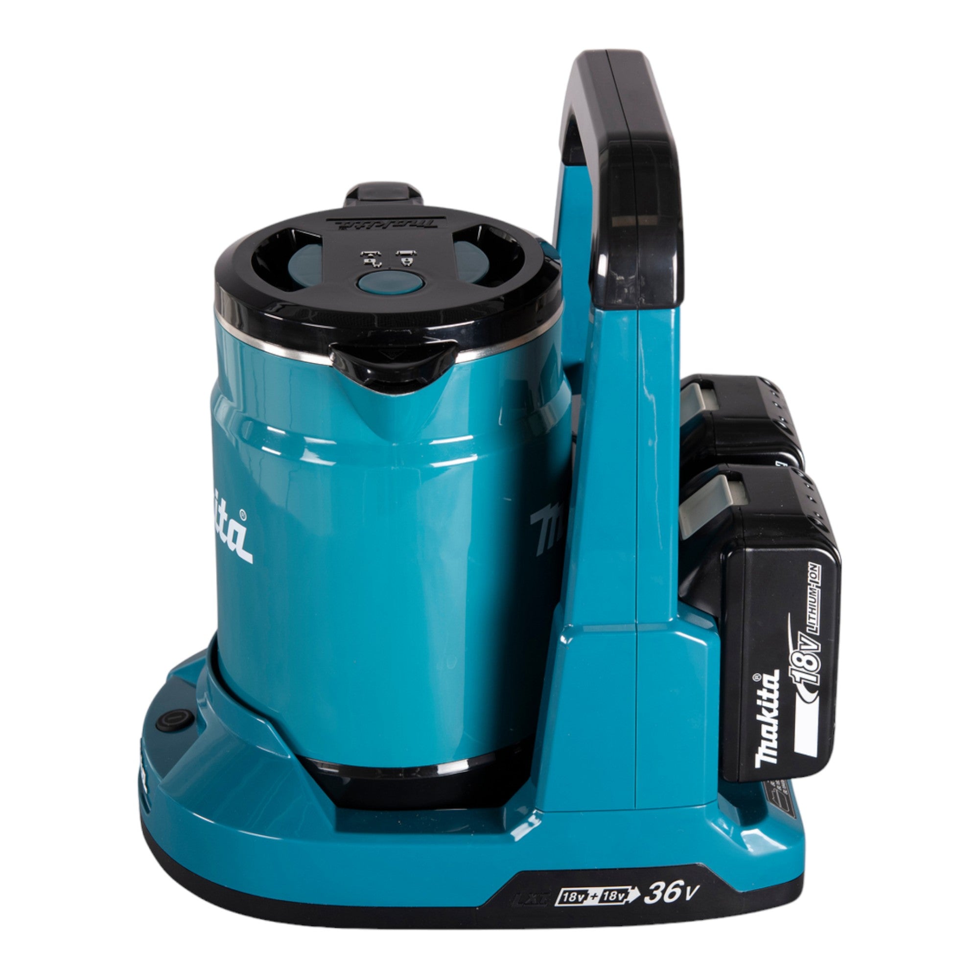 Makita DKT 360 RM2 Akku Wasserkocher 36 V 2x 18 V 0 8 L 2x Akku 4 0 Ah Ladegeraet 2 - toolbrothers