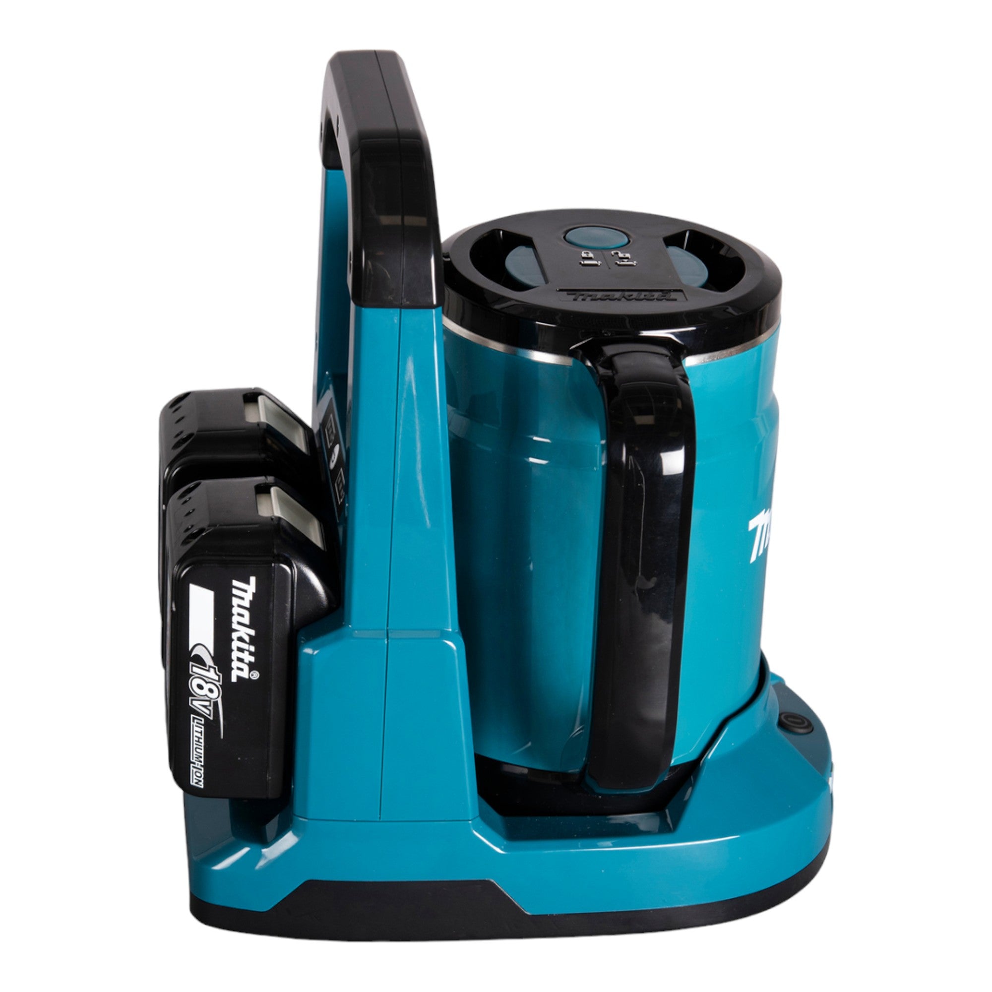 Makita DKT 360 PA2 Akku Wasserkocher 36 V 2x 18 V 0 8 L 2x Akku 2 0 Ah Doppelladegeraet 4 - toolbrothers