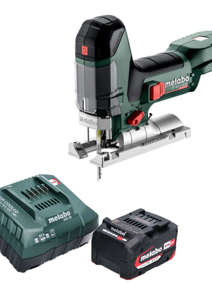 Metabo ST 18 LT 130 BL Akku Stichsäge 18 V 130 mm Brushless + 1x Akku 4,0 Ah + Ladegerät