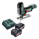 Metabo ST 18 LT 130 BL Akku Stichsäge 18 V 130 mm Brushless + 2x Akku 4,0 Ah + Ladegerät