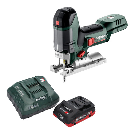 Wyrzynarka akumulatorowa Metabo ST 18 LT 130 BL 18 V 130 mm bezszczotkowa + 1x akumulator LiHD 4,0 Ah + ładowarka