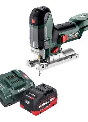 Metabo ST 18 LT 130 BL Akku Stichsäge 18 V 130 mm Brushless + 1x LiHD Akku 5,5 Ah + Ladegerät