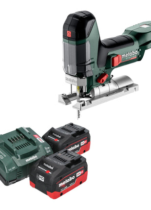 Metabo ST 18 LT 130 BL Akku Stichsäge 18 V 130 mm Brushless + 2x LiHD Akku 5,5 Ah + Ladegerät