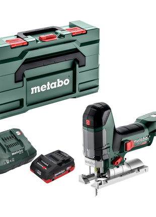 Metabo ST 18 LT 130 BL Akku Stichsäge 18 V 130 mm Brushless + 1x LiHD Akku 4,0 Ah + Ladegerät + Metabox