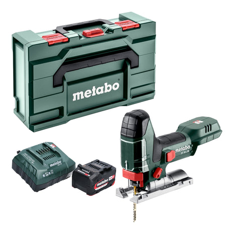 Metabo ST 18 L 90 Scie sauteuse sans fil 18 V 90 mm + 1x batterie 4,0 Ah + chargeur + Metabox