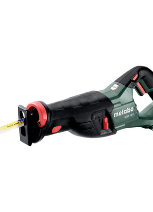 Scie sabre sur batterie Metabo SSEP 18 LT 18 V 32 mm + 1x batterie LiHD 4,0 Ah + Metabox - sans chargeur