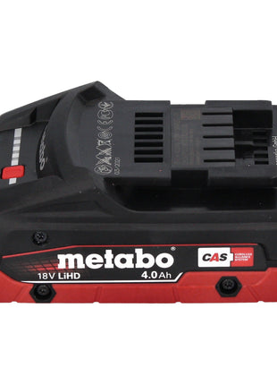 Scie sabre sur batterie Metabo SSEP 18 LT 18 V 32 mm + 1x batterie LiHD 4,0 Ah + Metabox - sans chargeur