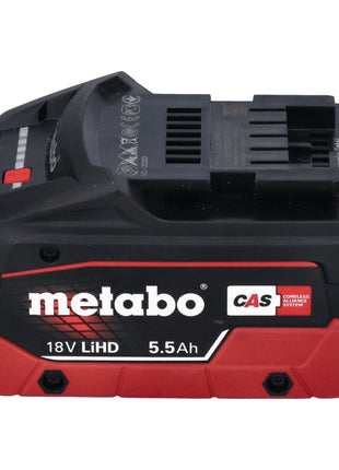 Scie sabre sur batterie Metabo SSEP 18 LT 18 V 32 mm + 1x batterie LiHD 5,5 Ah + Metabox - sans chargeur