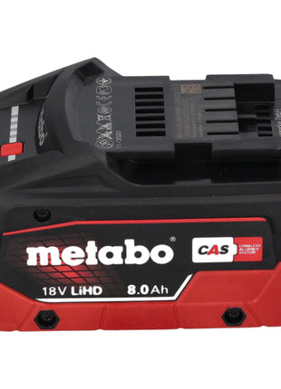 Sierra sable de batería Metabo SSEP 18 LT 18 V 32 mm + 1x batería LiHD 8,0 Ah + Metabox - sin cargador