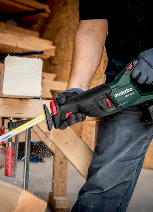 Metabo SSEP 18 LT Akku Säbelsäge 18 V 32 mm + 1x LiHD Akku 10,0 Ah + Metabox - ohne Ladegerät