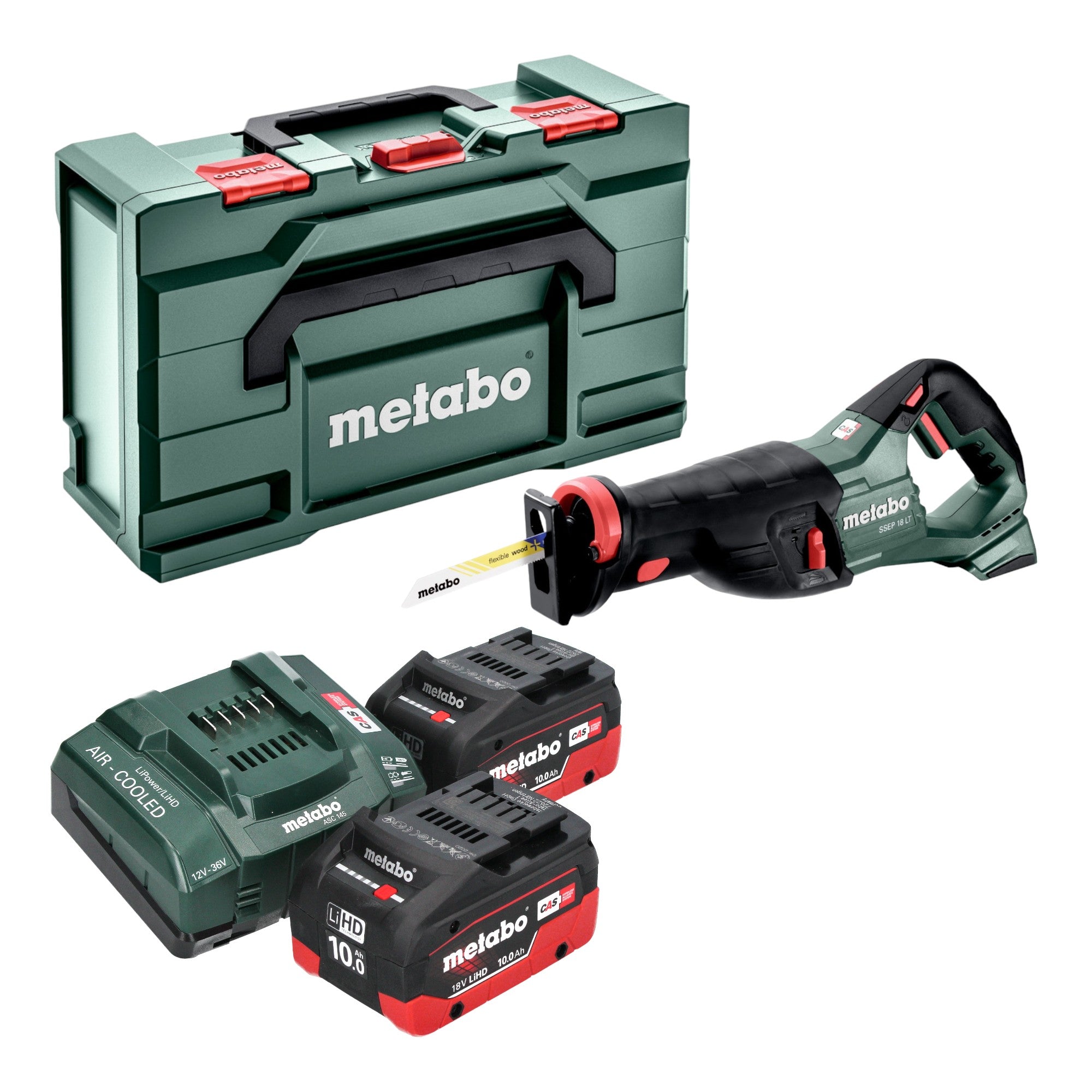 Metabo SSEP 18 LT Akku Saebelsaege 18 V 32 mm 2x LiHD Akku 10 0 Ah Ladegeraet Metabox 0 - toolbrothers
