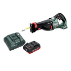 Sierra sable a batería Metabo SSEP 18 LT BL 18 V 32 mm sin escobillas + 1x batería LiHD 4,0 Ah + cargador