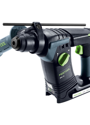 Marteau perforateur sans fil Festool BHC 18-Basic 18 V 1,8 J SDS Plus sans balais + 1 batterie 4,0 Ah + chargeur rapide + systainer