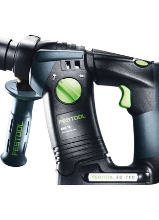 Festool BHC 18-Basic Akku Bohrhammer 18 V 1,8 J SDS Plus Brushless + 2x Akku 4,0 Ah + Schnellladegerät + Systainer