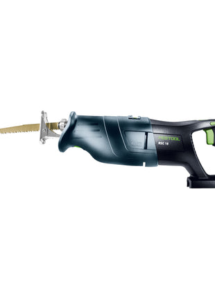 Festool RSC 18 EB-Basic Akku Säbelsäge 18 V Brushless + 1x Akku 4,0 Ah + Schnellladegerät + Systainer