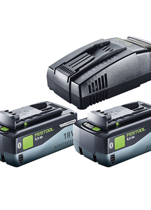 Festool CXS 18-Basic-Set Akku Bohrschrauber 18 V 40 Nm Brushless + 2x Akku 8,0 Ah + Schnellladegerät + Systainer