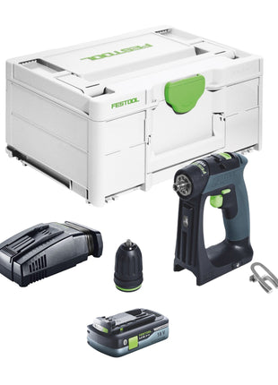 Festool CXS 18-Basic perceuse-visseuse sans fil 18 V 40 Nm sans balais + 1x batterie 4,0 Ah + chargeur rapide + systainer