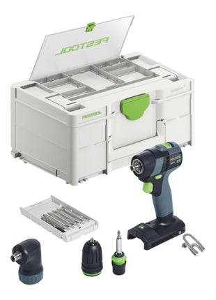 Festool TXS 18-Basic set perceuse-visseuse sans fil 18 V 40 Nm sans balais + 1x batterie 4,0 Ah + chargeur rapide + systainer