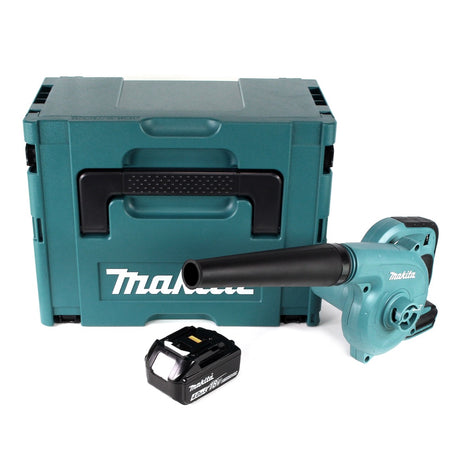 Makita DUB 182 M1J 18 V Li-Ion Akku Gebläse im Makpac + 1 x 4,0 Ah Akku - ohne Ladegerät - Toolbrothers