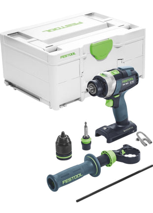 Festool TPC 18/4 I-Basic Akku Schlagbohrschrauber 18 V 75 Nm + 2x Akku 4,0 Ah + Schnellladegerät + Systainer