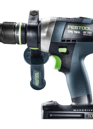 Festool TPC 18/4 I-Basic Akku Schlagbohrschrauber 18 V 75 Nm + 2x Akku 8,0 Ah + Schnellladegerät + Systainer