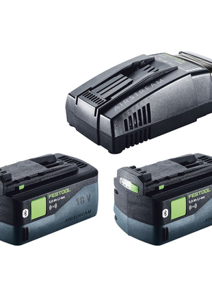 Festool VECTURO OSC 18 E-Basic Set oscillateur à batterie 18 V Starlock Max Brushless + 2x batteries 5,0 Ah + chargeur rapide + systainer