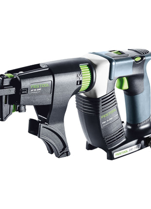 Festool DURADRIVE DWC 18-2500 Atornillador de construcción básico a batería 18 V 18 Nm sin escobillas + 2x batería 5,0 Ah + cargador rápido + systainer