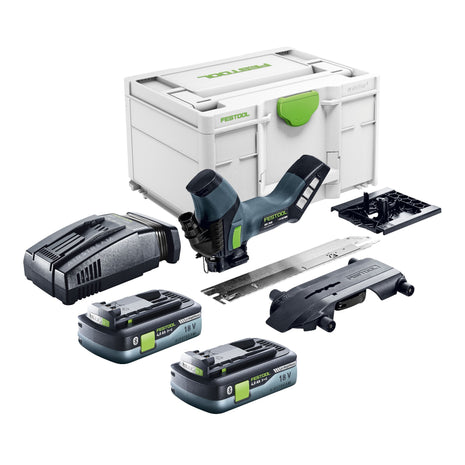 Festool ISC 240 EB-Basic sega isolante a batteria 18 V 240 mm + 2x batteria ricaricabile 4,0 Ah + caricatore rapido + Systainer