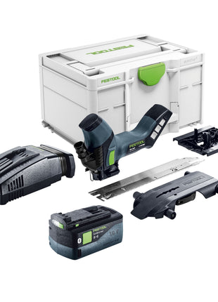 Festool ISC 240 EB-Basic Akku Dämmstoffsäge 18 V 240 mm + 1x Akku 5,0 Ah + Schnellladegerät + Systainer