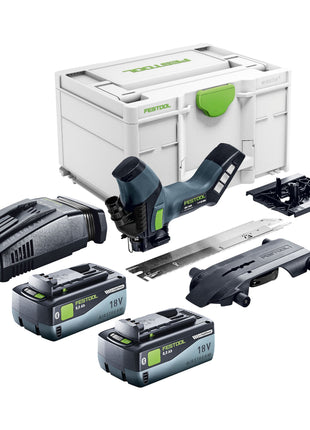 Festool ISC 240 EB-Basic Akku Dämmstoffsäge 18 V 240 mm + 2x Akku 8,0 Ah + Schnellladegerät + Systainer