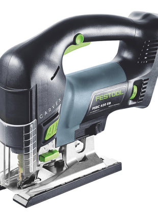 Festool CARVEX PSBC 420 EB-Basic sierra de calar pendular a batería 18 V 120 mm sin escobillas + 2x baterías 5,0 Ah + cargador rápido + systainer