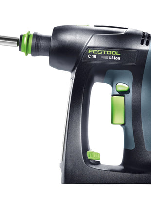 Festool C 18 Basic Akku Bohrschrauber 18 V 45 Nm Brushless + 2x Akku 4,0 Ah + Schnellladegerät + Systainer