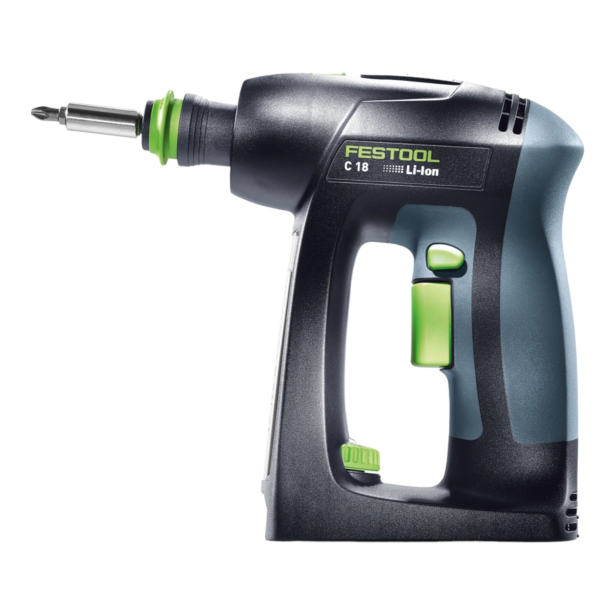 Festool C 18 Basic Akku Bohrschrauber 18 V 45 Nm Brushless 1x Akku 8 0 Ah Schnellladegeraet Systainer 2 - toolbrothers