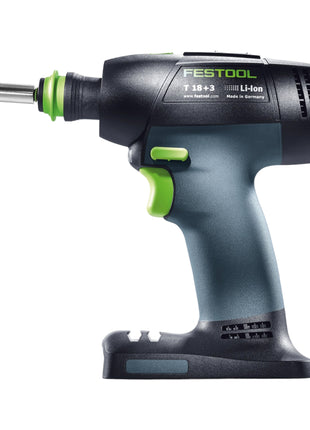 Festool T 18+3 Basic perceuse-visseuse sans fil 18 V 50 Nm sans balais + 1x batterie 4,0 Ah + chargeur rapide + systainer