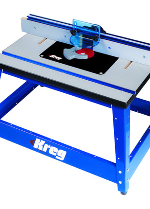 Table de fraisage de précision mobile Kreg PRS2100 pour toutes les défonceuses avec espacement des trous de 115 mm