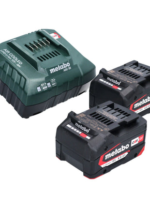 Scie sauteuse à batterie Metabo STA 18 LTX 150 BL 18 V 150 mm sans balais + 2x batteries 4,0 Ah + chargeur + Metabox